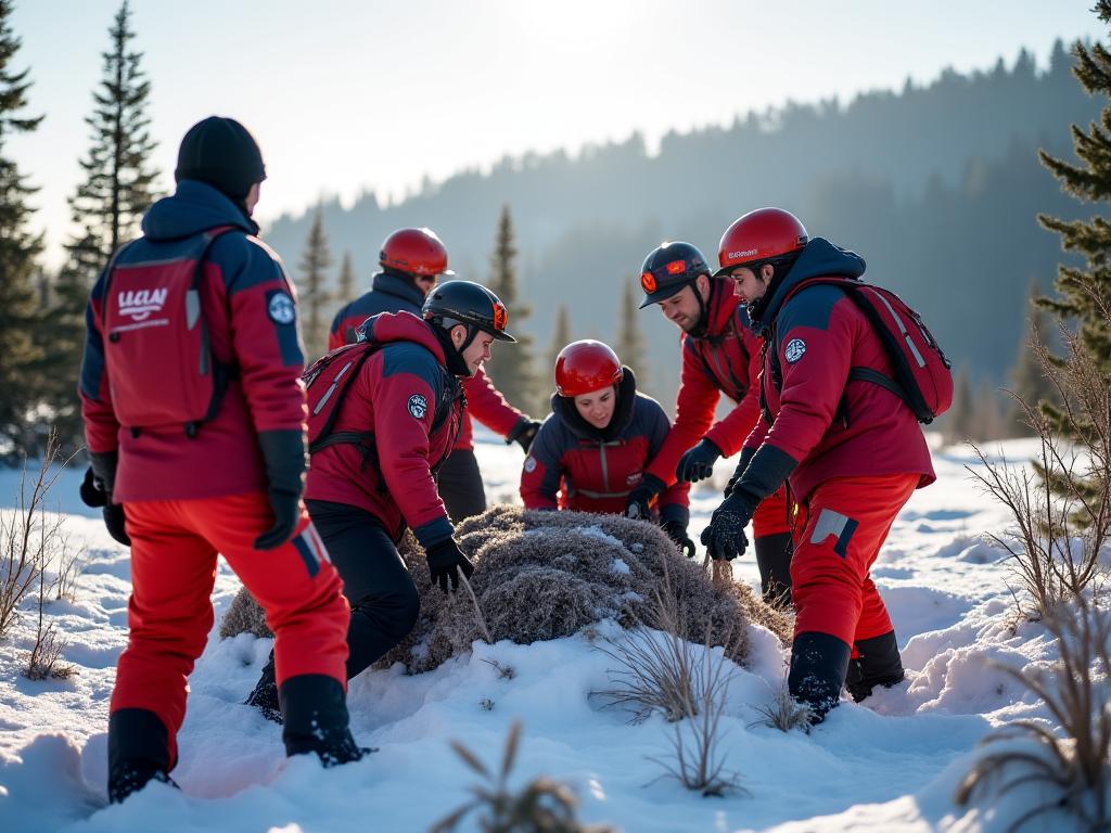 Corporate team building in Arctic environment
