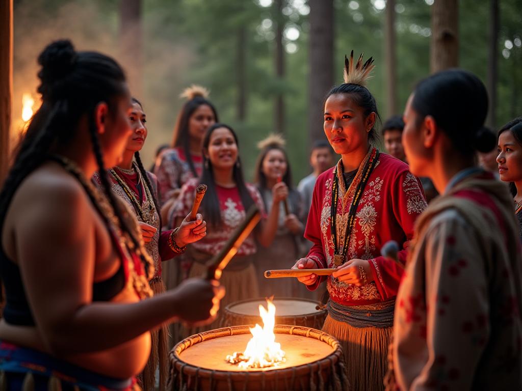 First Nations cultural ceremony