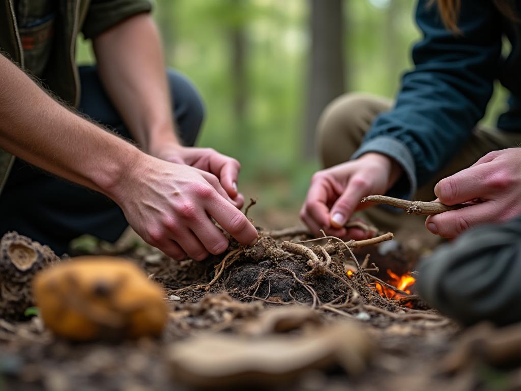 Traditional bushcraft skills workshop